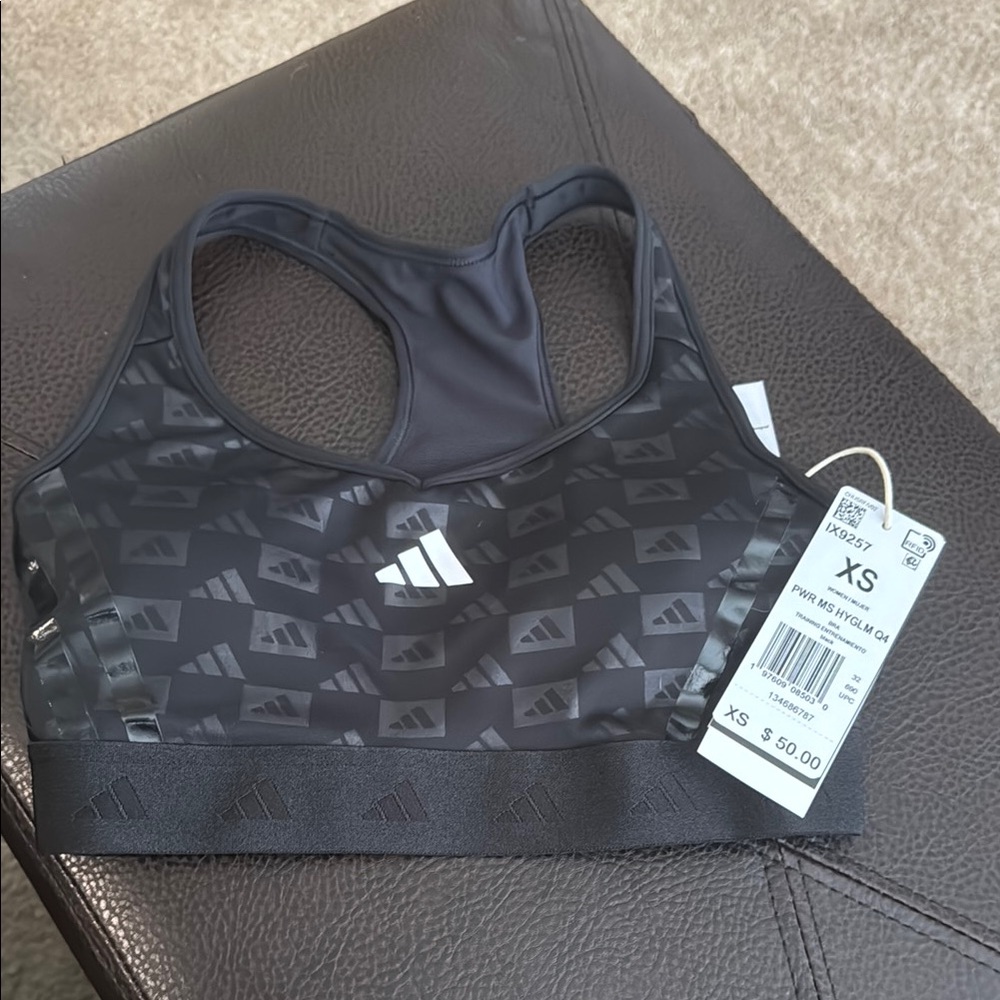 Adidas Black Sports Bra